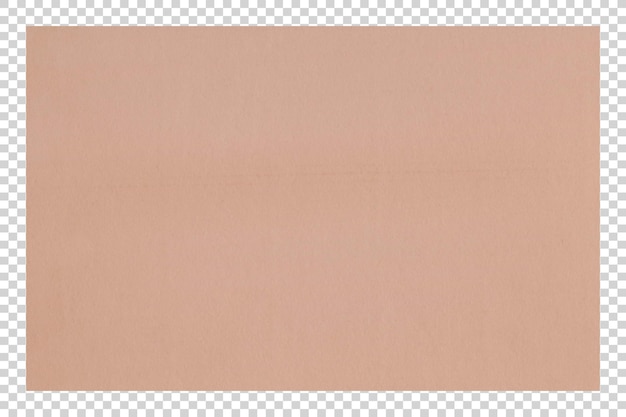 psd brown paper texture on transparent background