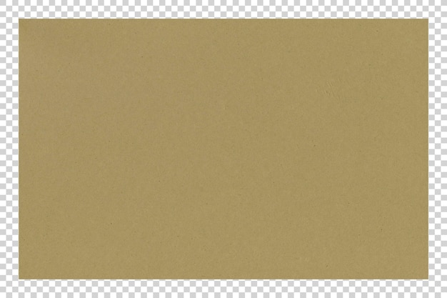psd brown paper texture on transparent background