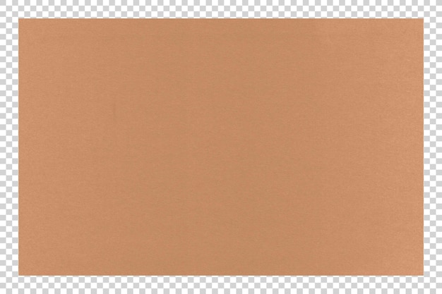psd brown paper texture on transparent background