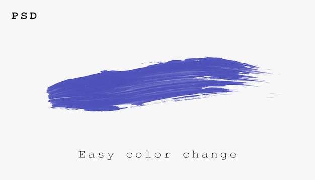 Psd brush strokes with colored