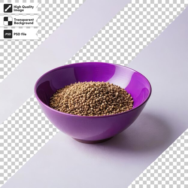 PSD psd buckwheat on transparent background with editable mask layer