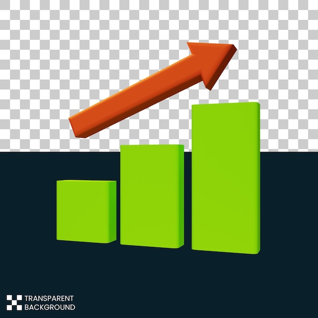 Psd business graphic growth up