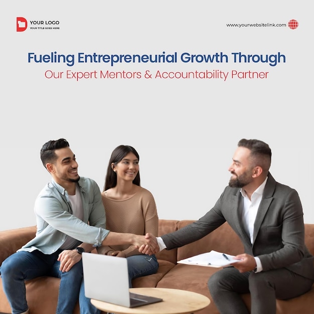 PSD business Instagram post
