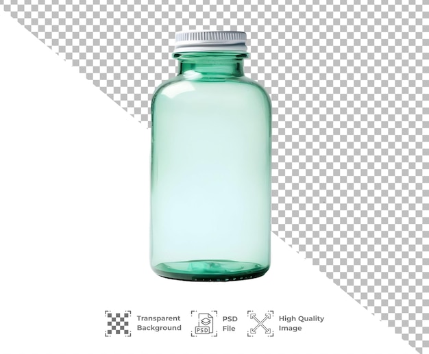 PSD psd butelka izolowana na przezroczystym tle