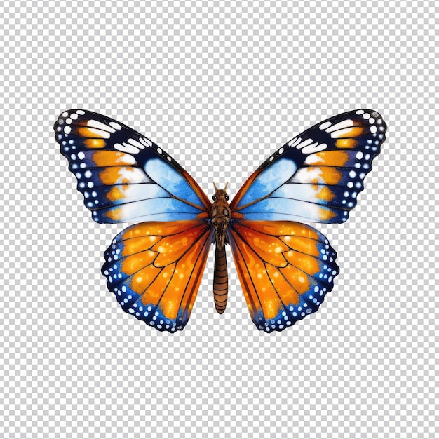 PSD butterfly isolated on transparent background HD PNG