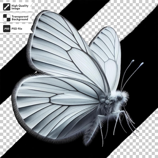 PSD psd butterfly on transparent background