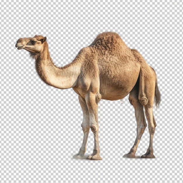 PSD camel isolated on transparent background HD PNG