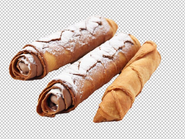 Psd Cannoli Png Na Przezroczystym Tle