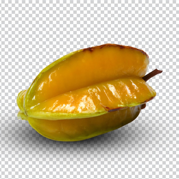 PSD Carambola isolated on alpha layer