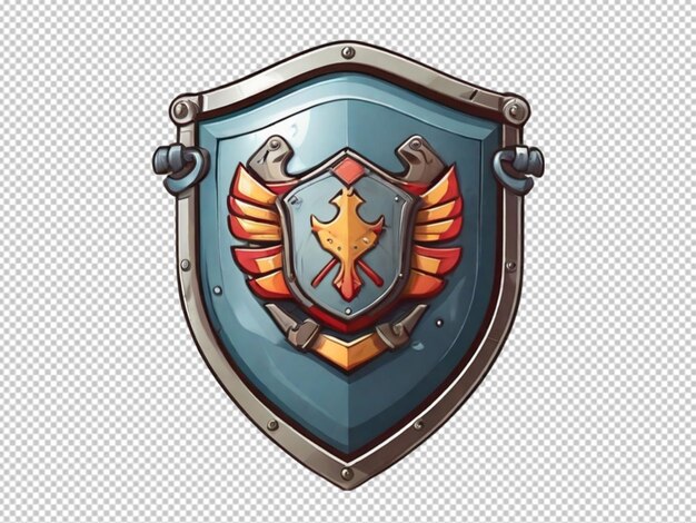 PSD psd of cartoon shield