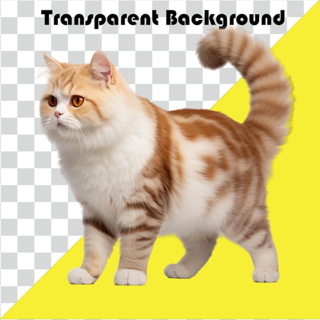 PSD psd cat transparent background