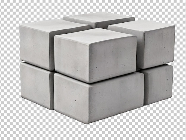 PSD psd of a cement blocks