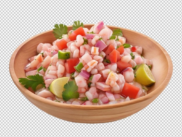 PSD psd ceviche png on a transparent background