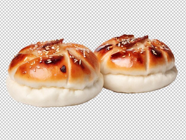 Psd char siu bao png on a transparent background