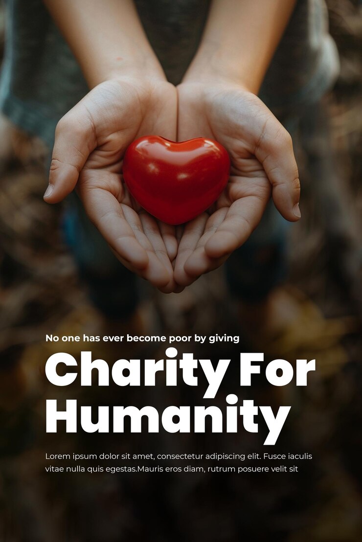 PSD psd charity humanity community care flyer poster banner