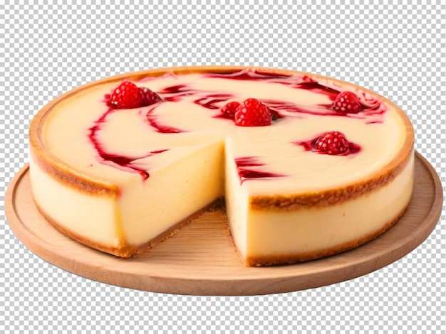 Psd cheesecake png on a transparent background