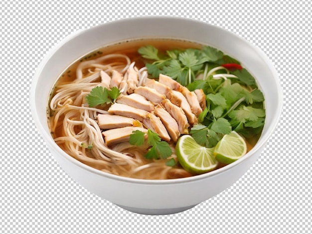 PSD psd chicken pho png on a transparent background