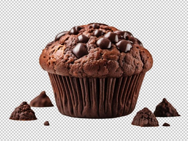 PSD psd di un muffin al cioccolato