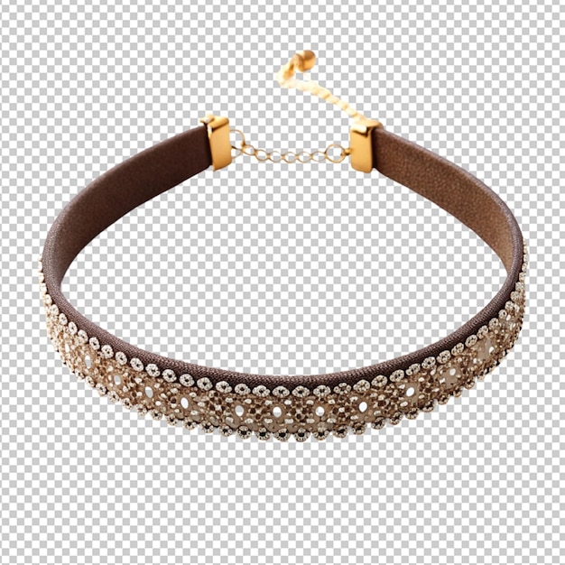 PSD psd of a choker on transparent background