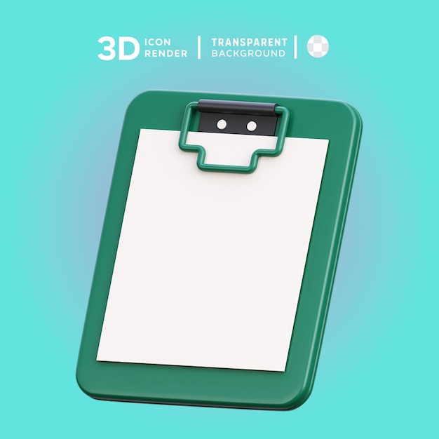 PSD psd clipboard 3d-illustratie