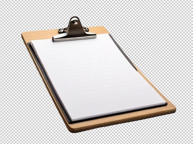 PSD psd of a clipboard on transparent background