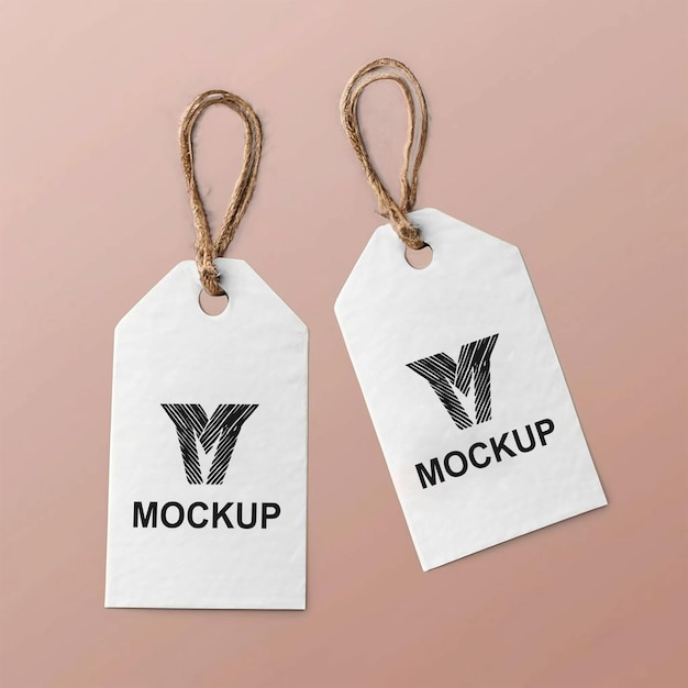 PSD psd clothes label mock up