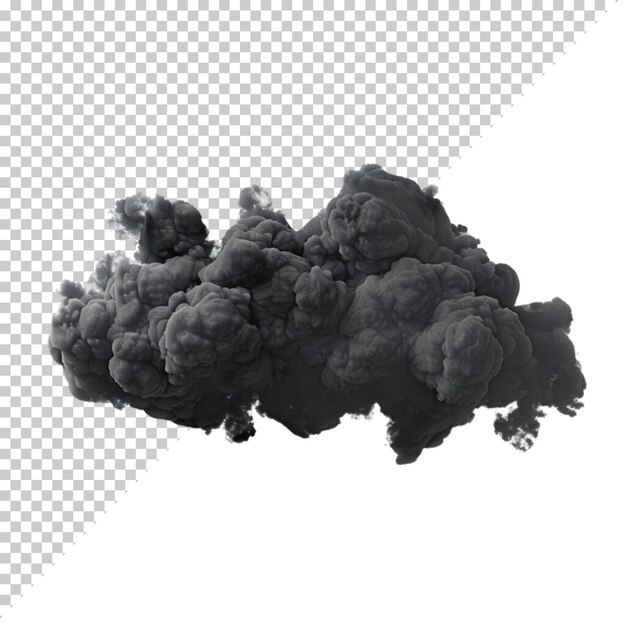 PSD psd cloud png isolated on transparent background