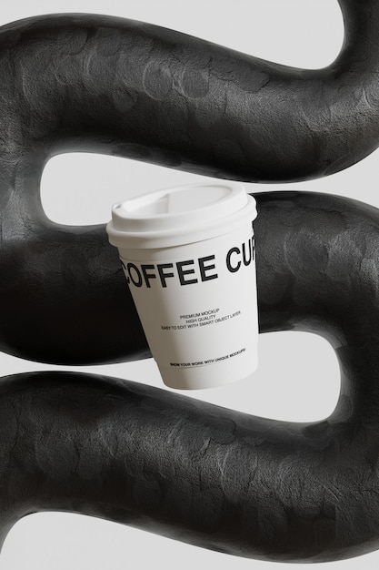 PSD psd coffee cup mockup