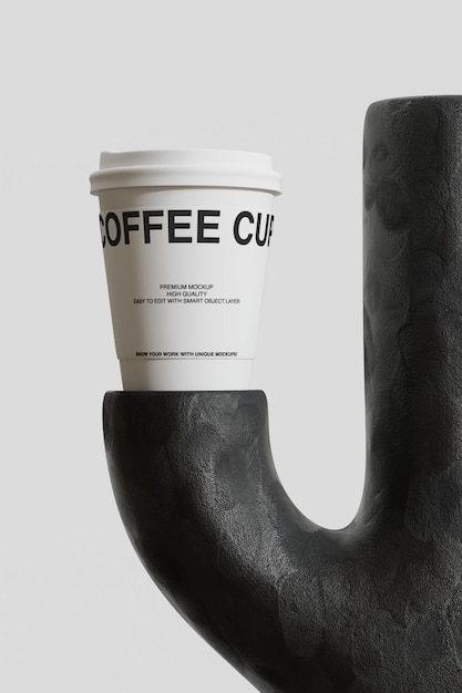 PSD psd coffee cup mockup