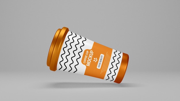 Psd coffee cup mockup