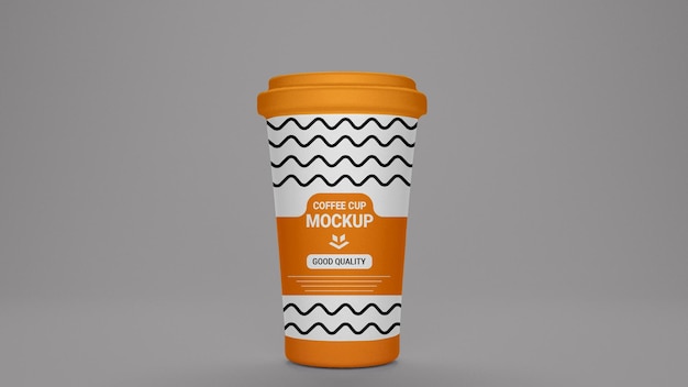 Psd coffee cup mockup