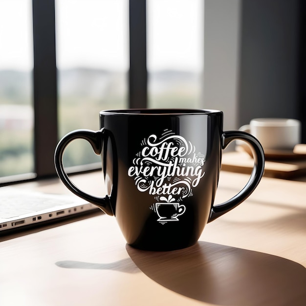 PSD psd coffee mug mockup