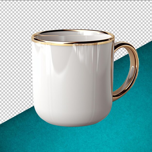 PSD psd coffee mug on transparent background