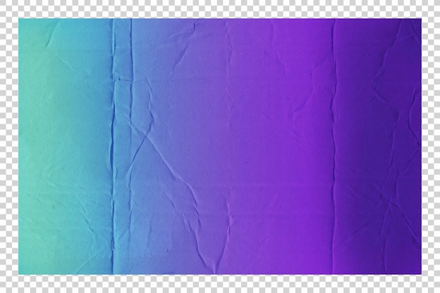 psd colorful paper on transparent background