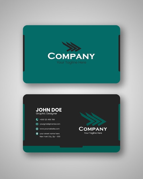 PSD psd company business card template