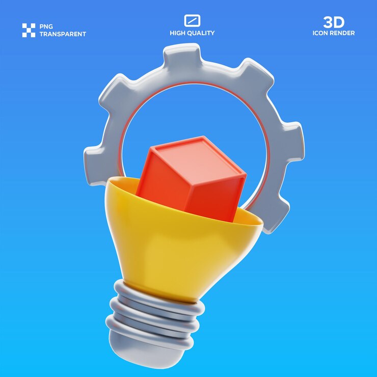 PSD psd concept innovation 3d illustration
