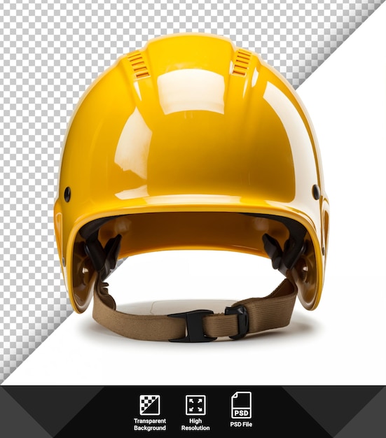 PSD psd construction helmet on transparent background