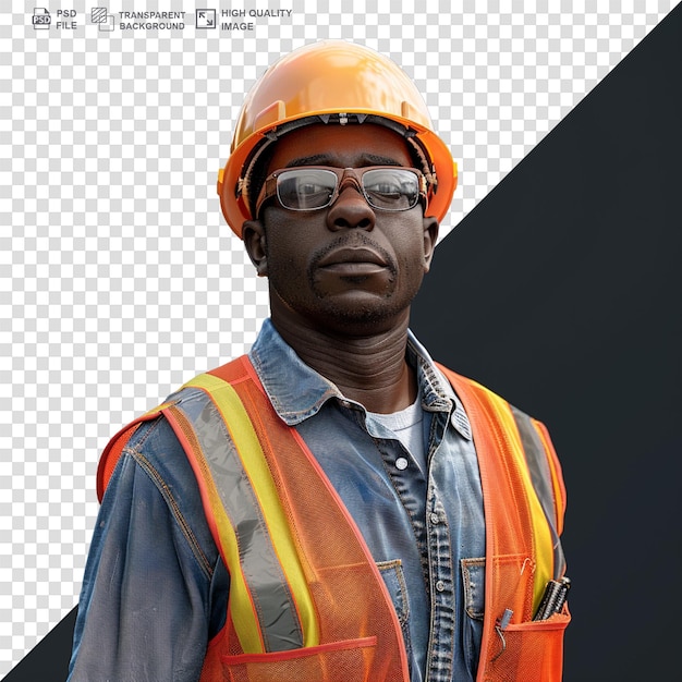 PSD psd construction workers transparent background