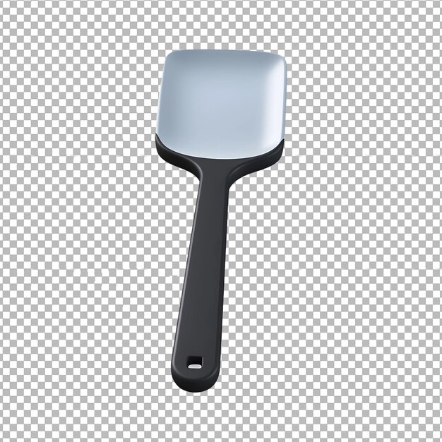 Psd cooking spatula isolated on transparent background