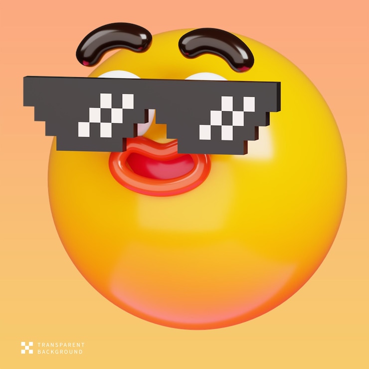PSD psd классные эмоджи 3d иллюстрации