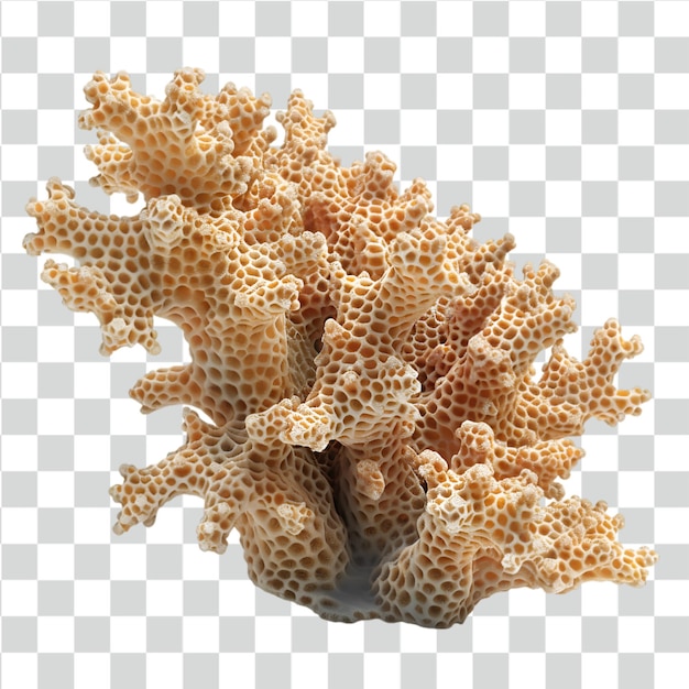 PSD psd coral on transparent background