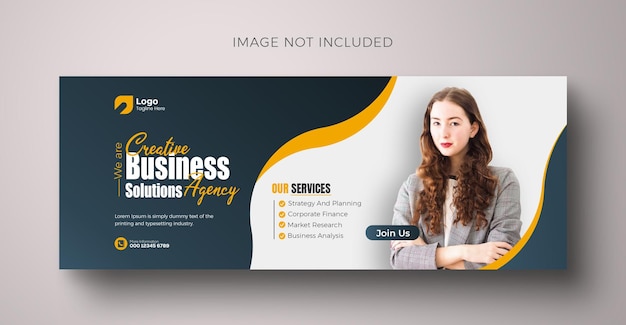 PSD corporate Digital marketing agency Facebook cover business Facebook cover