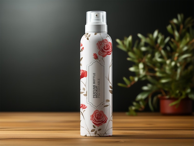 PSD psd cosmetic perfume bottle mockup