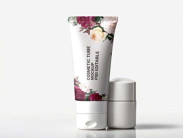 Psd cosmetic tube mockup