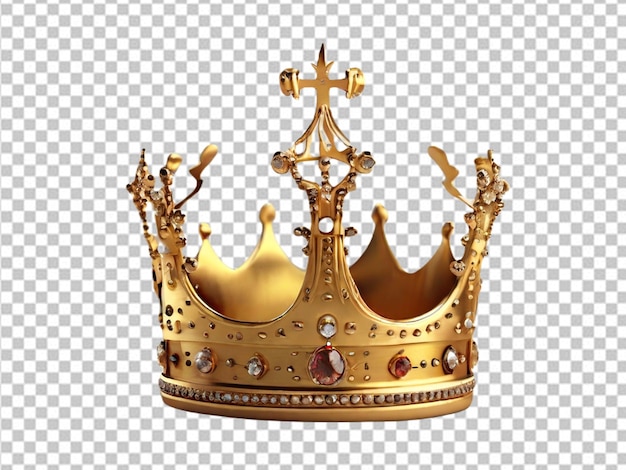 PSD psd of a crown gold