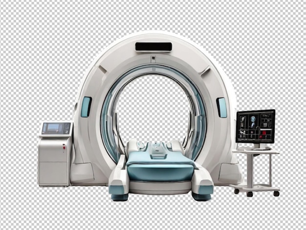 PSD psd of a ct scan machine on transparent background