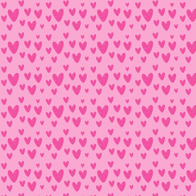 psd cute heart pattern background