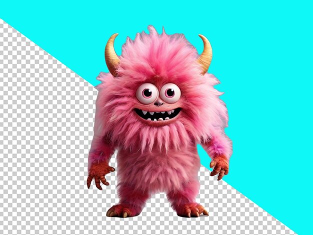 PSD psd of a cute monster