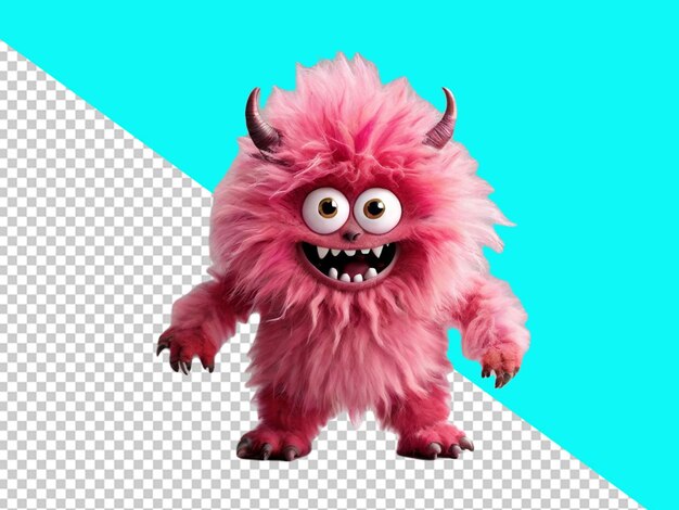 PSD psd of a cute monster