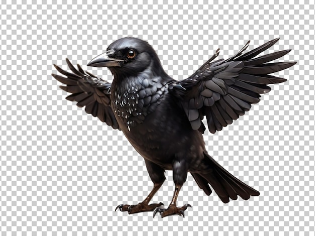 PSD psd of a cutest crow